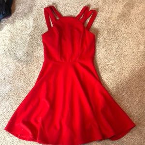 Size 6 red dress